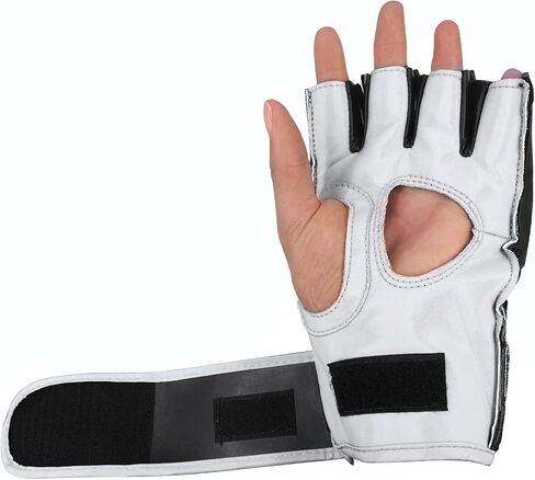 adidas MMA Grappling Hook & Loop MMA Training Gloves - for Men, Women, Unisex - Gloves with Open Palm for MMA, Boxing, Kickboxing, Training, & Fitness in Saudi Arabia