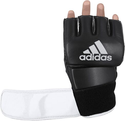 adidas MMA Grappling Hook & Loop MMA Training Gloves - for Men, Women, Unisex - Gloves with Open Palm for MMA, Boxing, Kickboxing, Training, & Fitness in Saudi Arabia