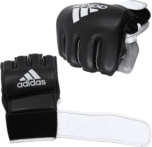 adidas MMA Grappling Hook & Loop MMA Training Gloves - for Men, Women, Unisex - Gloves with Open Palm for MMA, Boxing, Kickboxing, Training, & Fitness in Saudi Arabia