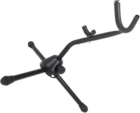 Durable Alto Saxophone Stand Non Skid Bracket Holder for Home Storage and Display Black Saxophone Rack with Sturdy Construction for Alto Sax Multi Scene Use Musical Instrument in Saudi Arabia