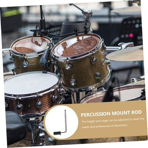 Electronic Drum Rod Holder Sturdy Support Arm for Drum Pads Compatible Electronic Acoustic Kits Quick Assembly and Design in Saudi Arabia
