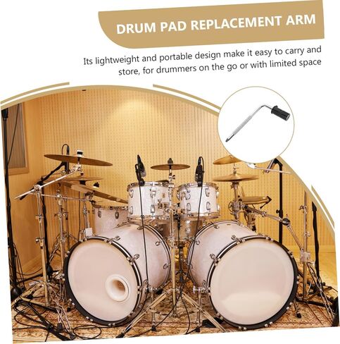 Electronic Drum Rod Holder Sturdy Support Arm for Drum Pads Compatible Electronic Acoustic Kits Quick Assembly and Design in Saudi Arabia