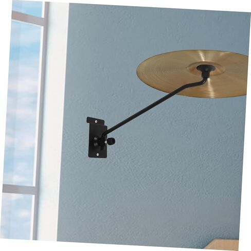 Kisangel Cymbal Wall Hanger Support Holder for Drums Cymbal Arm Display Rack Easy Installation and Space-saving Design for Percussion Instruments in Saudi Arabia