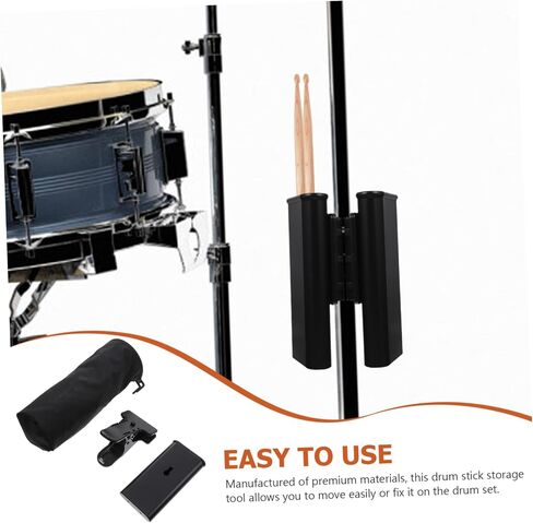 Drum Hardware Bag Drumsticks for Adults Holder Drumstick Storage Barrel in Saudi Arabia