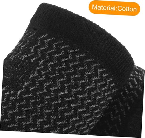 Hemoton 1Pair Breathable Ankle Protector Sleeve Unisex Compression Support for Sports Yoga Skateboarding and Dance Cotton Padded Design for Men and Women Versatile Black Ankle Guard in Saudi Arabia