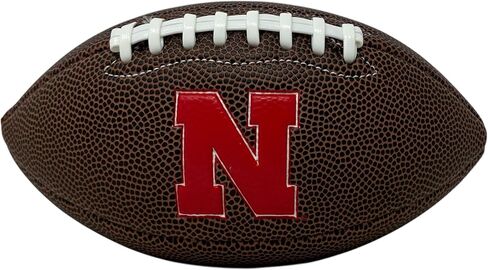 Rawlings Official NCAA Air It Out Nebraska Gametime Football, Youth Size, Team Colors in Saudi Arabia