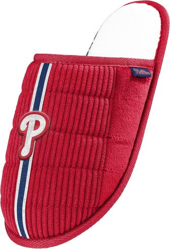 شباشب FOCO MLB الرجالية المرخصة رسميًا والمطرزة بشعار أساسي للعبة Day Team Color Baseball Sherpa Slides in Saudi Arabia