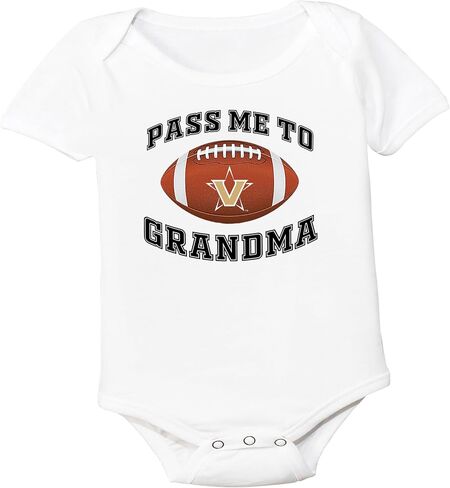 Vanderbilt Commodores Pass Me to GrandMa Baby Onesie Bodysuit in Saudi Arabia