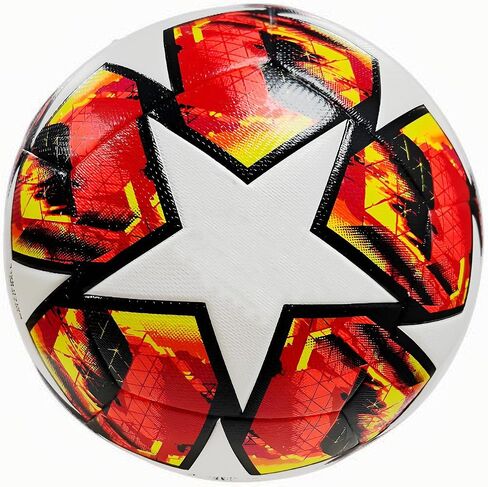 Soccer Ball Size 5, with Pump & Needles, Outdoor Sports Official Match Soccer Ball for Adult Youth Training Practice Ball for Indoor in Saudi Arabia