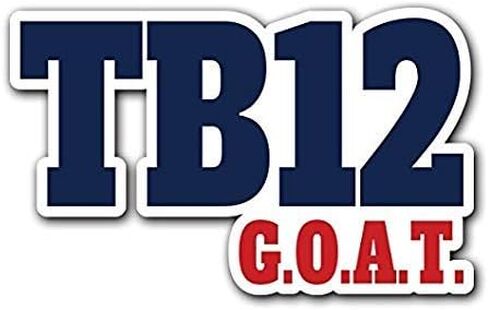 Set of 2-3INCH Sticker -TB12 Goat Sticker in Saudi Arabia