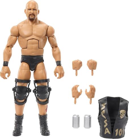WWE Stone Cold Steve Austin Elite Greatest Hits 8 Toy Wrestling Action Figure in Saudi Arabia