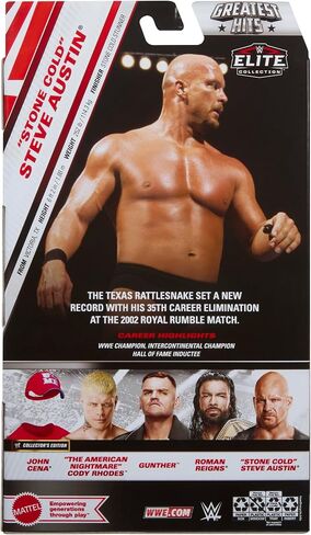WWE Stone Cold Steve Austin Elite Greatest Hits 8 Toy Wrestling Action Figure in Saudi Arabia