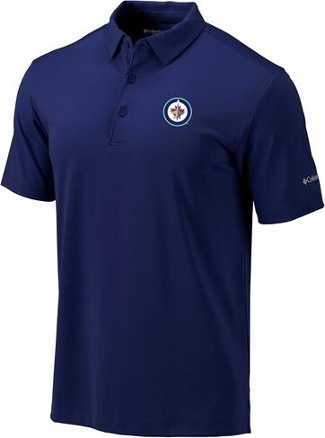 Columbia Winnipeg Jets Golf Men's Casual Lightweight Drive Polo in Saudi Arabia
