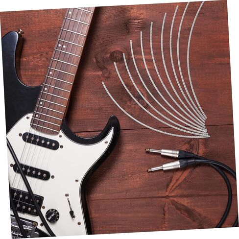 10pcs Guitar Fret Wires Classical Electric Guitars Sturdy Material Easy Install Fretboard Accessories in Saudi Arabia