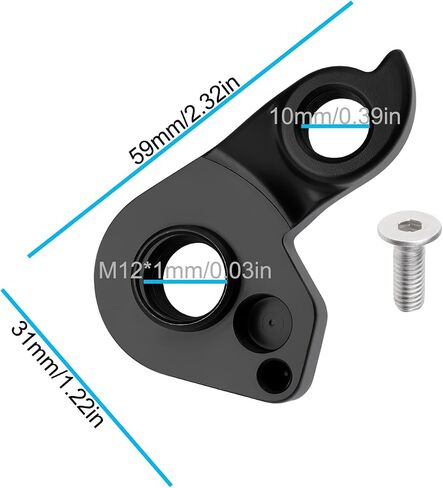Bicycle Gear Mech Derailleur Hanger Aluminum Alloy 254092-222 Compatible with Scott in Saudi Arabia