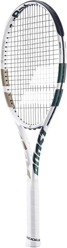 Babolat Boost Drive Wimbledon Strung Tennis Racquet (White/Champagne Green) in Saudi Arabia