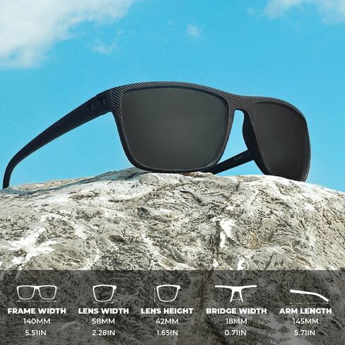 Polarized Sunglasses for Men, Sunglasses Mens Polarized for Driving, Fishing, Golf in Saudi Arabia