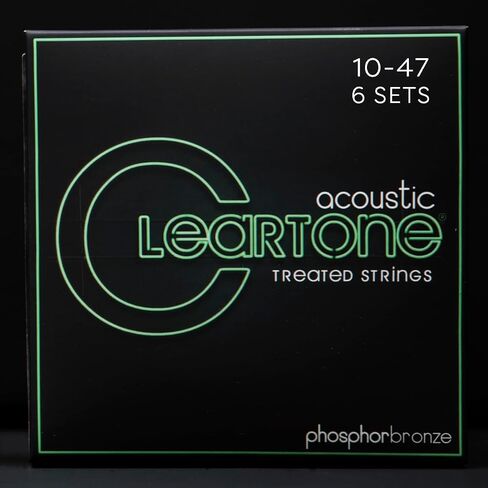 Cleartone Phosphor Bronze Acoustic Guitar Strings (6-Pack) (7412-6) in Saudi Arabia