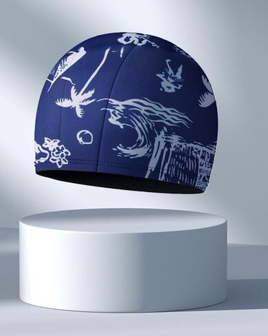 Durable Swimming Cap. This Swimming Cap and Shower Cap Can Be Easily Put On and Taken Off by Both Men and Women, Providing Comfort and Protection for The Hair. in Saudi Arabia