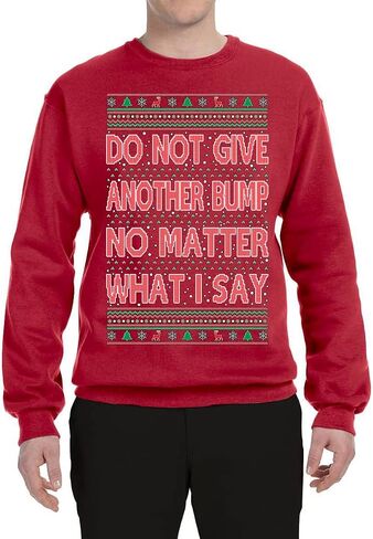 Wild Bobby Naughty Santa Claus Is Real Tried To Eat My Ass Ugly Christmas Sweater Unisex Crewneck Sweatshirt in Saudi Arabia