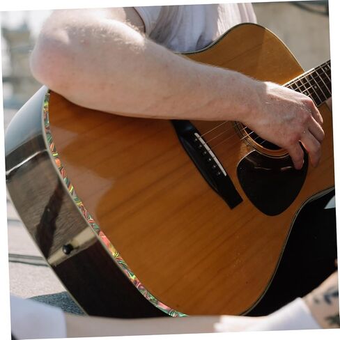 Toyvian Waterproof Plastic Decorative Strip for Guitar 1650X6X1.5MM Green Acrylic Purfling Guitar Accessory Suitable for Acoustic and Classical Instruments in Saudi Arabia