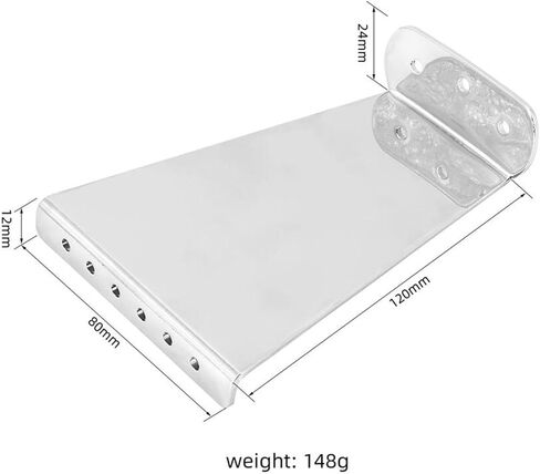 قطعة خلفية لجسر الجهير الكهربائي للجيتار، مكون معدني، أرجنت in Kuwait