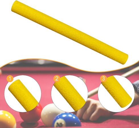 Rubber Billiard Pool Cue Hand Grip Wrap Handgrip Wrap, Billiards Accessories Non Slip Rubber Grip for Beginner Player in Saudi Arabia