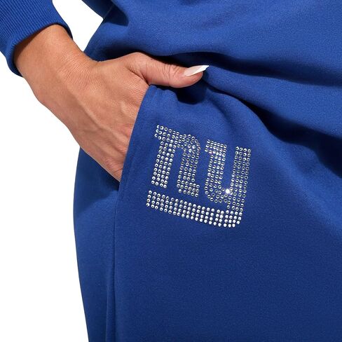 FOCO Women's NFL Team Logo Wordmark Rhinestone Sweatpants in Saudi Arabia