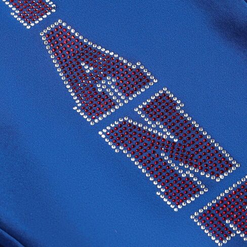 FOCO Women's NFL Team Logo Wordmark Rhinestone Sweatpants in Saudi Arabia