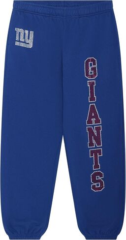 FOCO Women's NFL Team Logo Wordmark Rhinestone Sweatpants in Saudi Arabia