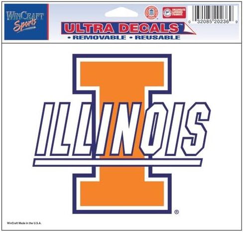 University of Illinois Ultra Decal Window Cling in Saudi Arabia