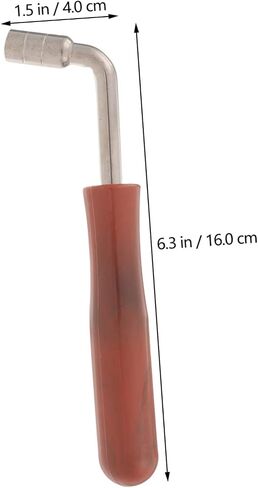 GALPADA Dulcimer Tuning Wrench Tool Durable Spanner for Instrument Tuning Professional Accessory for Hammer Dulcimer Autoharp and Zither Easy Operation and in Saudi Arabia