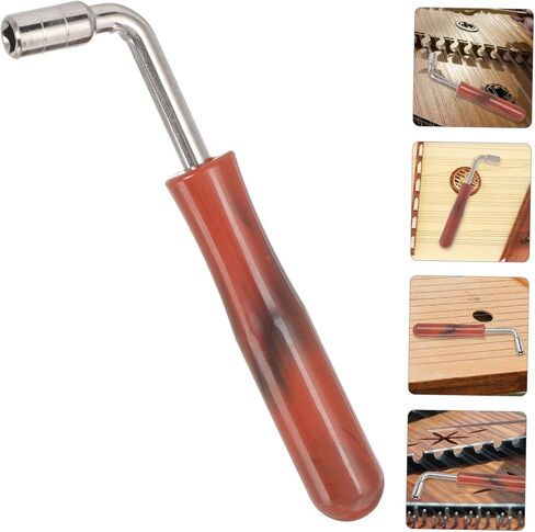 GALPADA Dulcimer Tuning Wrench Tool Durable Spanner for Instrument Tuning Professional Accessory for Hammer Dulcimer Autoharp and Zither Easy Operation and in Saudi Arabia