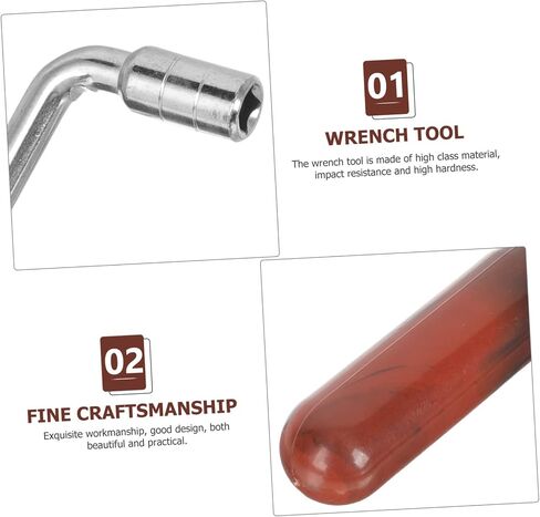 GALPADA Dulcimer Tuning Wrench Tool Durable Spanner for Instrument Tuning Professional Accessory for Hammer Dulcimer Autoharp and Zither Easy Operation and in Saudi Arabia