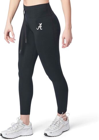 NCAA High Waisted Rib Legging, Tummy Control with Drawstring, Comfy and Stretchy in Saudi Arabia