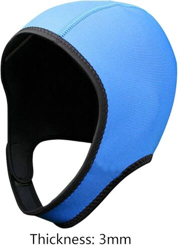Neoprene Swimming Cap, Diving Hood for Canoeing and Winter Activities in Kuwait