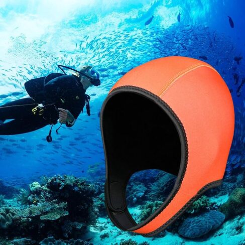 Neoprene Swimming Cap, Diving Hood for Canoeing and Winter Activities in Kuwait