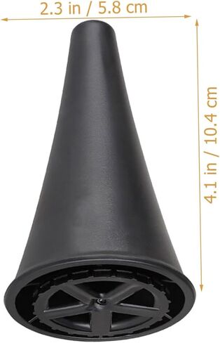 Toyvian Detachable Pin Clarinet Stand Holder Metal Folding Support with Stable Weighted Base for Professional Wind Instruments Abs Construction Compatible with Various Clarinet Types in Saudi Arabia