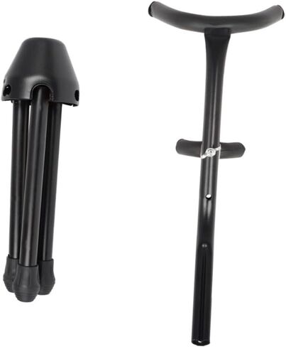 حامل حامل ساكسفون ألتو من كيسانجل، حامل ساكسفون أسود قابل للفصل للتخزين المنزلي والفصول الدراسية الموسيقية، هدية حامل عملي متين in Kuwait