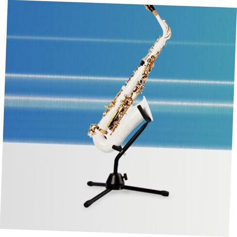 حامل حامل ساكسفون ألتو من كيسانجل، حامل ساكسفون أسود قابل للفصل للتخزين المنزلي والفصول الدراسية الموسيقية، هدية حامل عملي متين in Kuwait