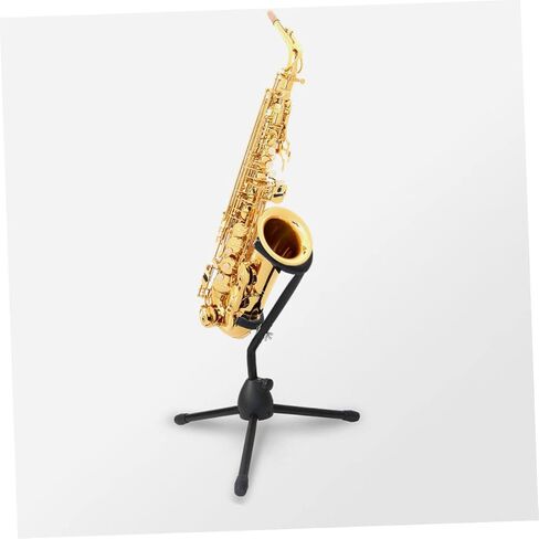 حامل حامل الساكسفون ibasenice Alto Saxophone مع غطاء إسفنجي واقٍ ومتين وخفيف الوزن حامل حامل الساكسفون لغرف الموسيقى المنزلية واستخدام الأداء in Saudi Arabia