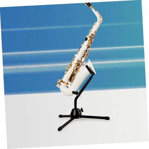 حامل حامل الساكسفون ibasenice Alto Saxophone مع غطاء إسفنجي واقٍ ومتين وخفيف الوزن حامل حامل الساكسفون لغرف الموسيقى المنزلية واستخدام الأداء in Saudi Arabia