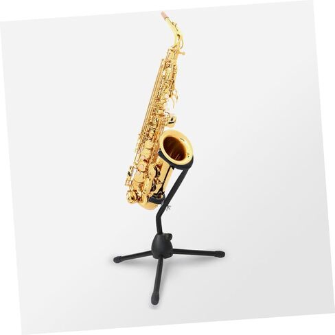 Yardwe Alto Saxophone Stand Bracket Durable and Sturdy Saxophone Holder Rack for Reliable Musical Instrument Support Portable and Stable Design for Sax Players in Saudi Arabia
