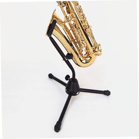 Yardwe Alto Saxophone Stand Bracket Durable and Sturdy Saxophone Holder Rack for Reliable Musical Instrument Support Portable and Stable Design for Sax Players in Saudi Arabia