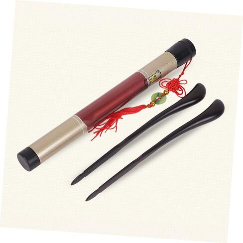 1 Pair Dulcimer Exercise Hammer Finger Stick Dulcimers Dulcimer Accessories Mallets Beater Key Dulcimer Supplies Large Dulcimer Practice Hammer for Instrument Black Ebony in Saudi Arabia