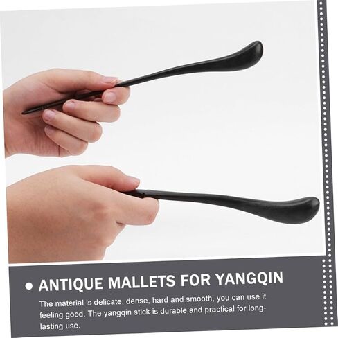 1 Pair Dulcimer Exercise Hammer Finger Stick Dulcimers Dulcimer Accessories Mallets Beater Key Dulcimer Supplies Large Dulcimer Practice Hammer for Instrument Black Ebony in Saudi Arabia