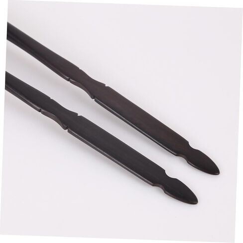 1 Pair Dulcimer Exercise Hammer Finger Stick Dulcimers Dulcimer Accessories Mallets Beater Key Dulcimer Supplies Large Dulcimer Practice Hammer for Instrument Black Ebony in Saudi Arabia