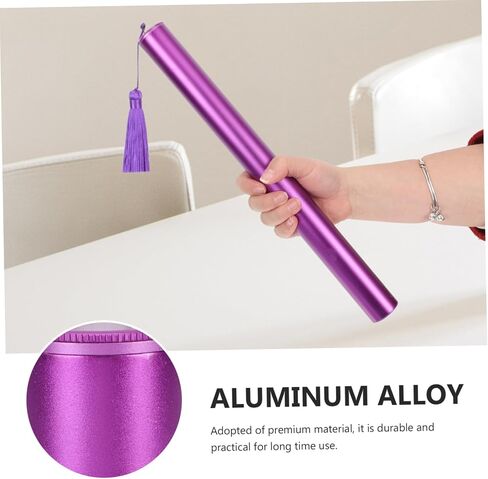 Yangqin Accessories Dulcimer Storage Box Metal Bright Tube for Musicians in Saudi Arabia