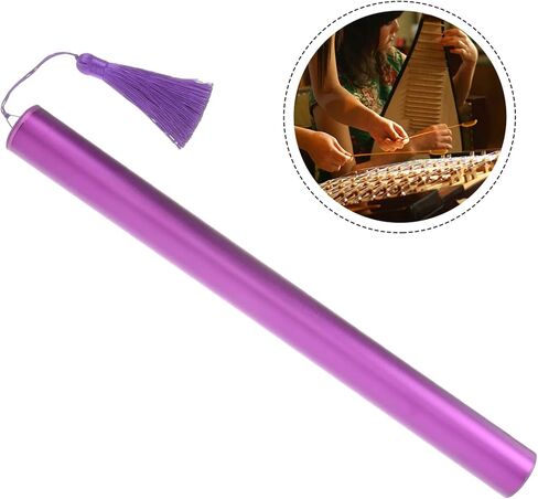 Yangqin Accessories Dulcimer Storage Box Metal Bright Tube for Musicians in Saudi Arabia