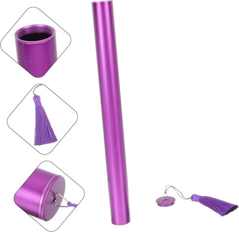 Yangqin Accessories Dulcimer Storage Box Metal Bright Tube for Musicians in Saudi Arabia